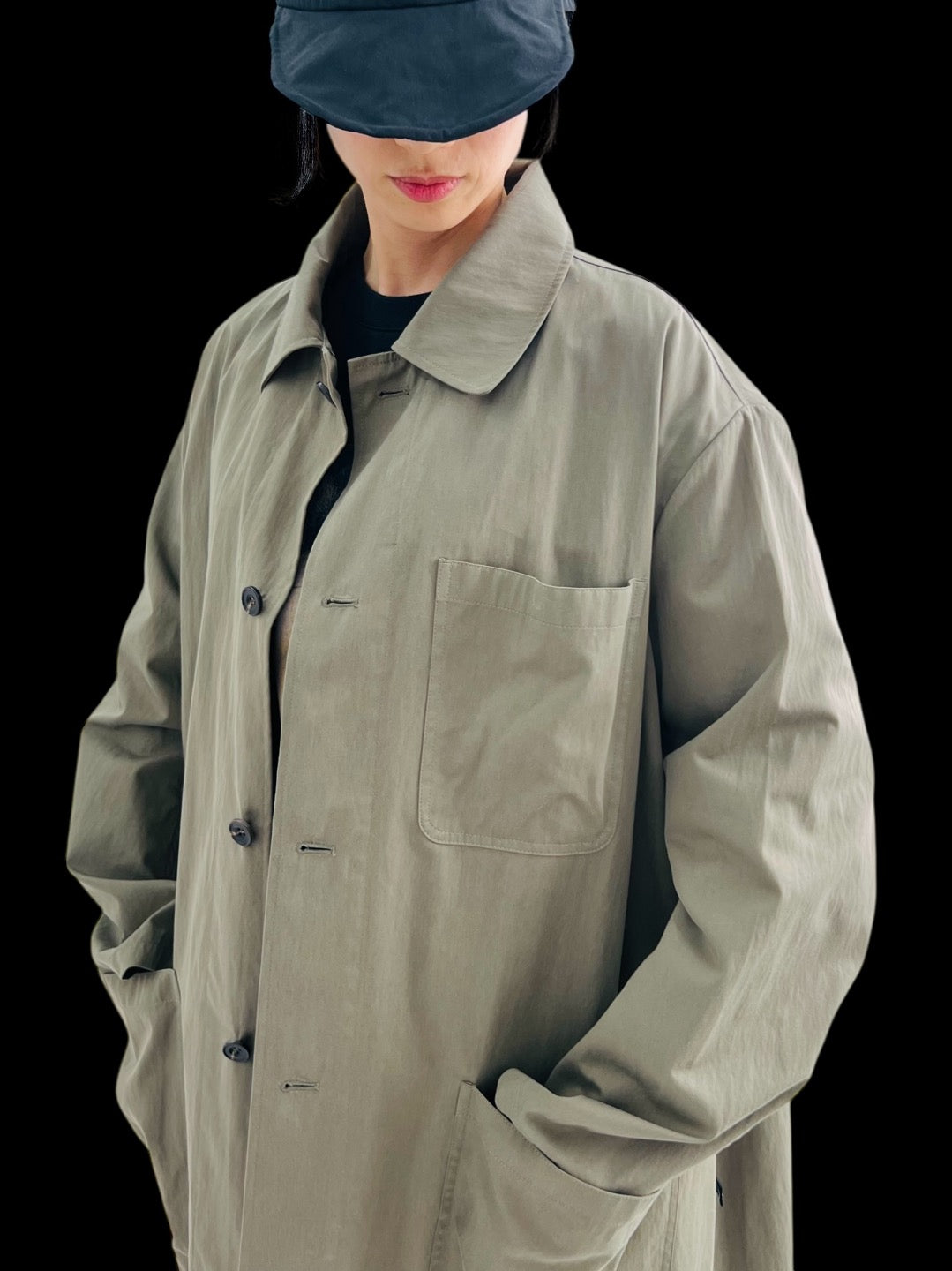 GARDENING LONG WORKING COAT KHAKI – LOOLA KOOLA