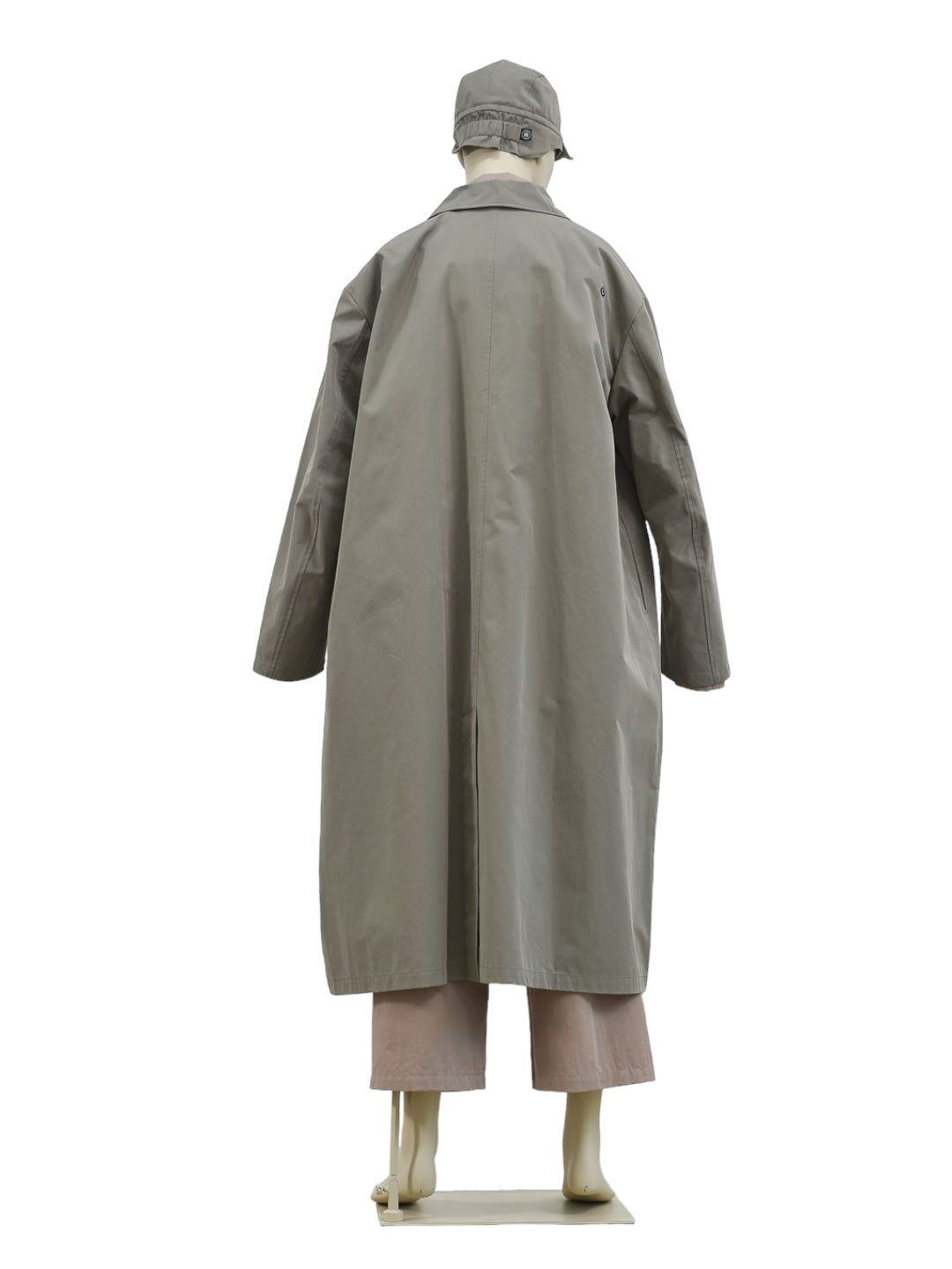 GARDENING LONG WORKING COAT VINTAGE GRAY