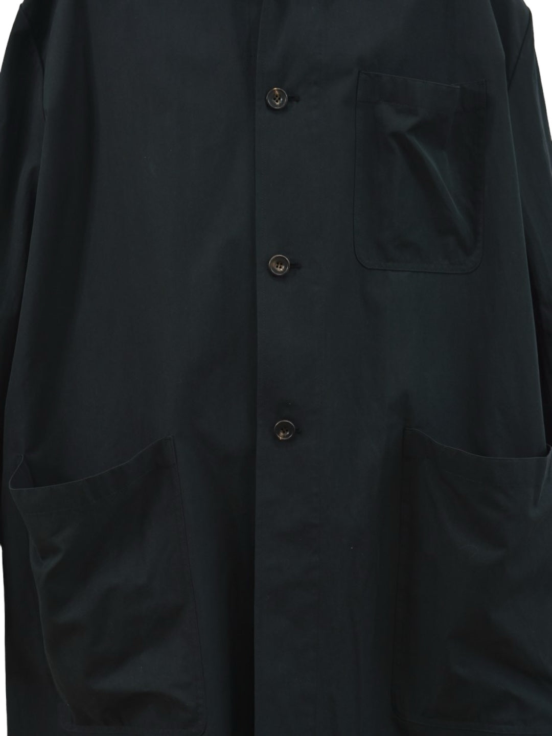 GARDENING LONG WORKING COAT CHACOL BLACK