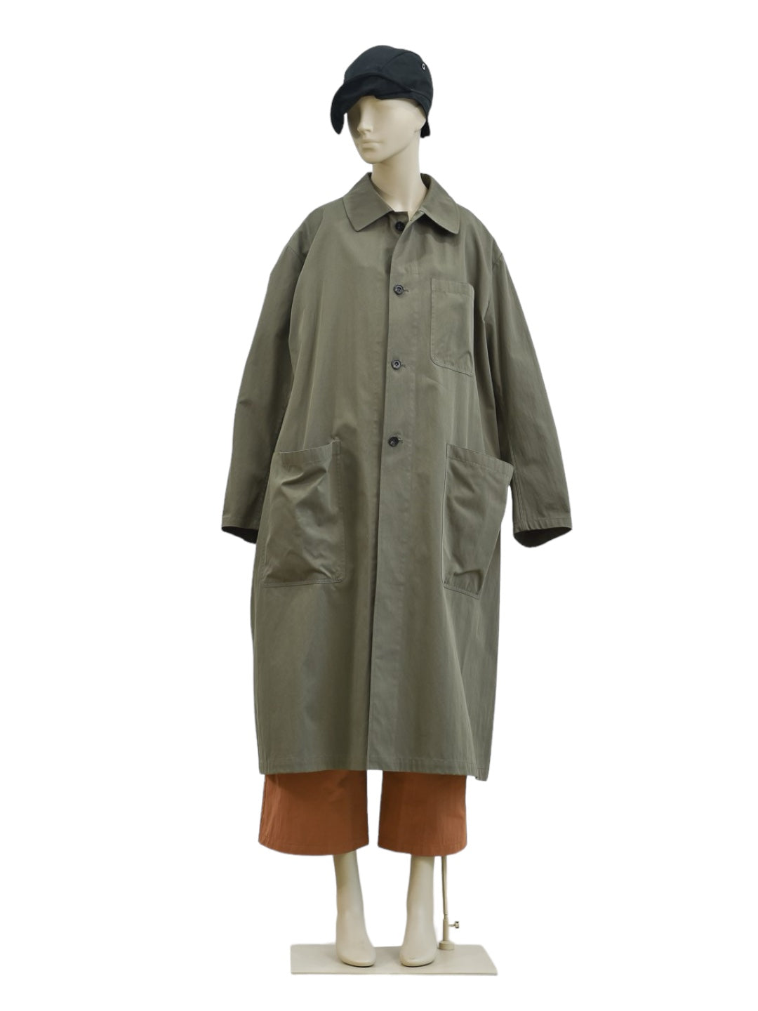GARDENING LONG WORKING COAT KHAKI