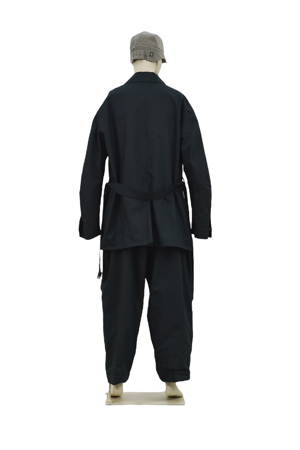 DAN BELTED JACKET BLACK