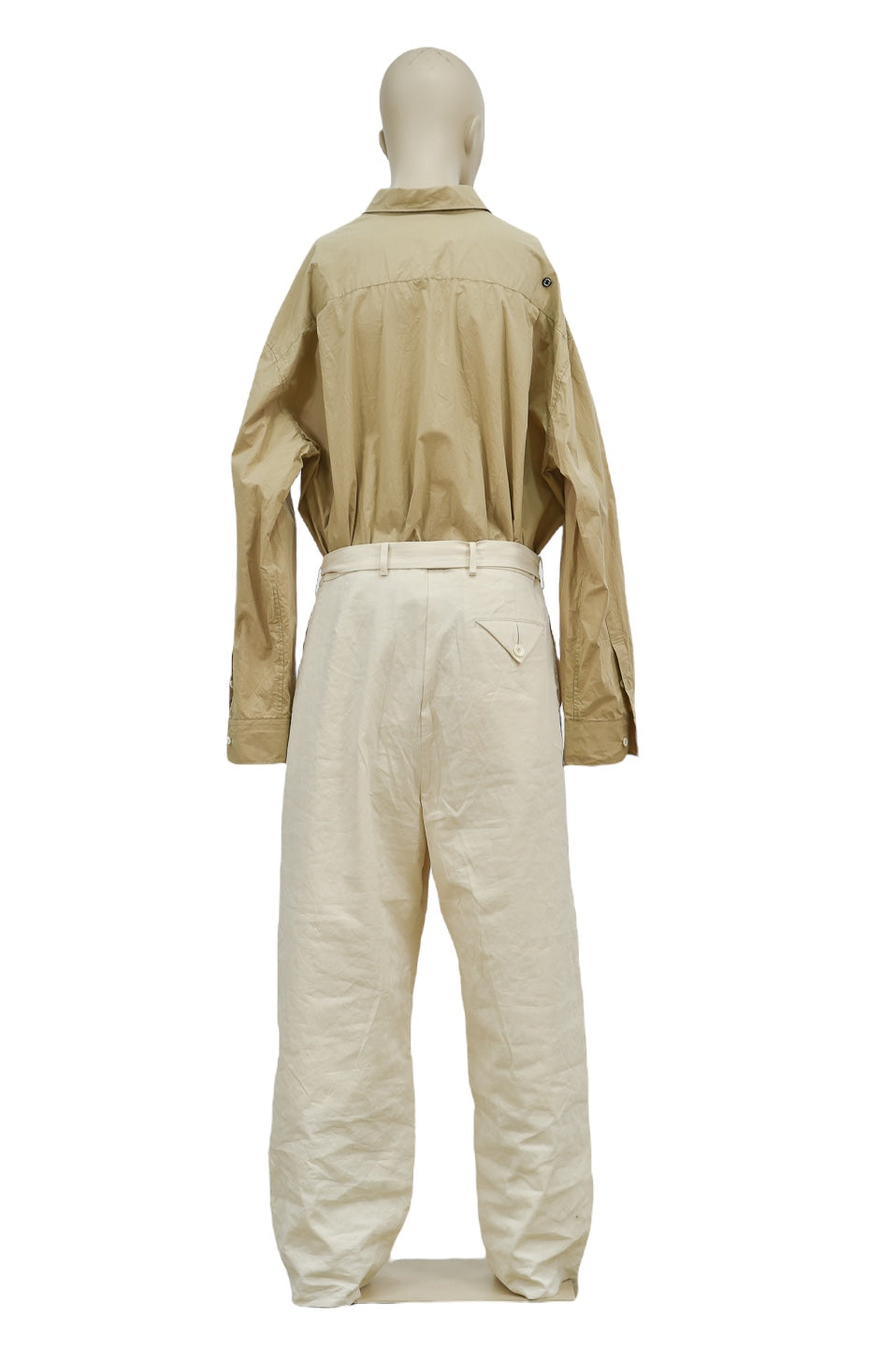 LUCY OVERSIZED SHIRT BEIGE