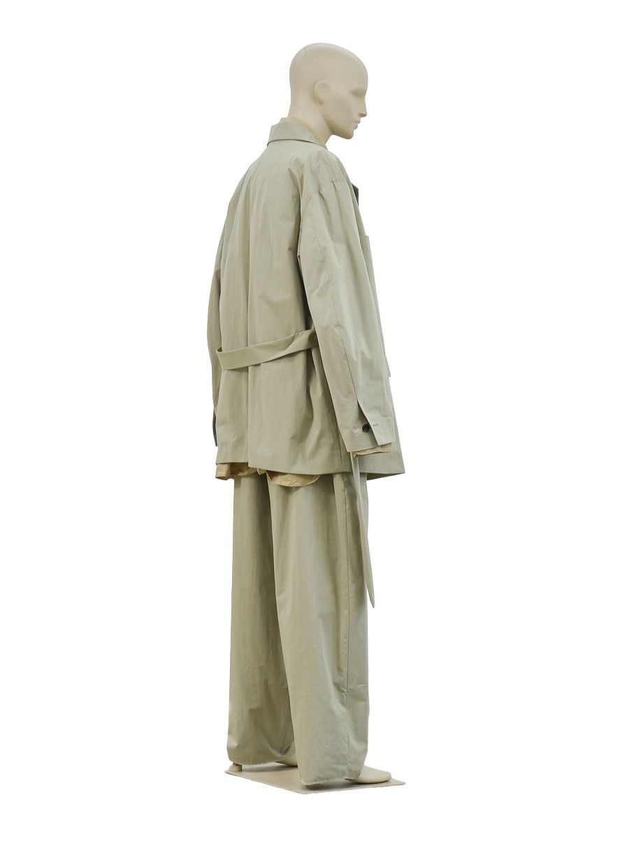 MENTOR BELTED JACKET KHAKI
