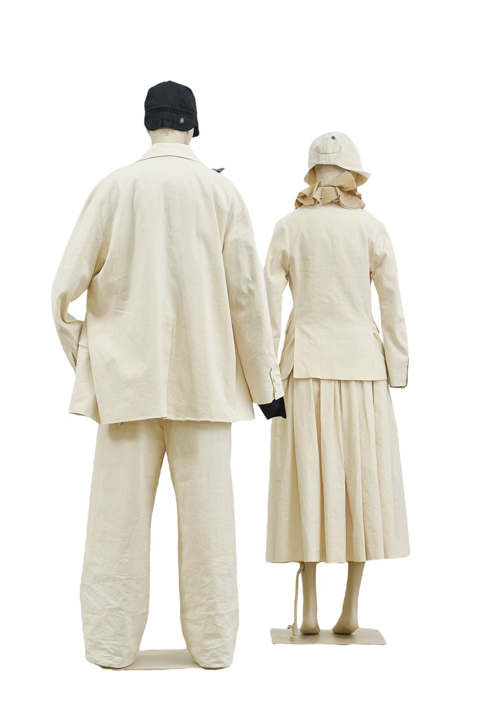 BORN STRAIGHT LONG PANTS IVORY