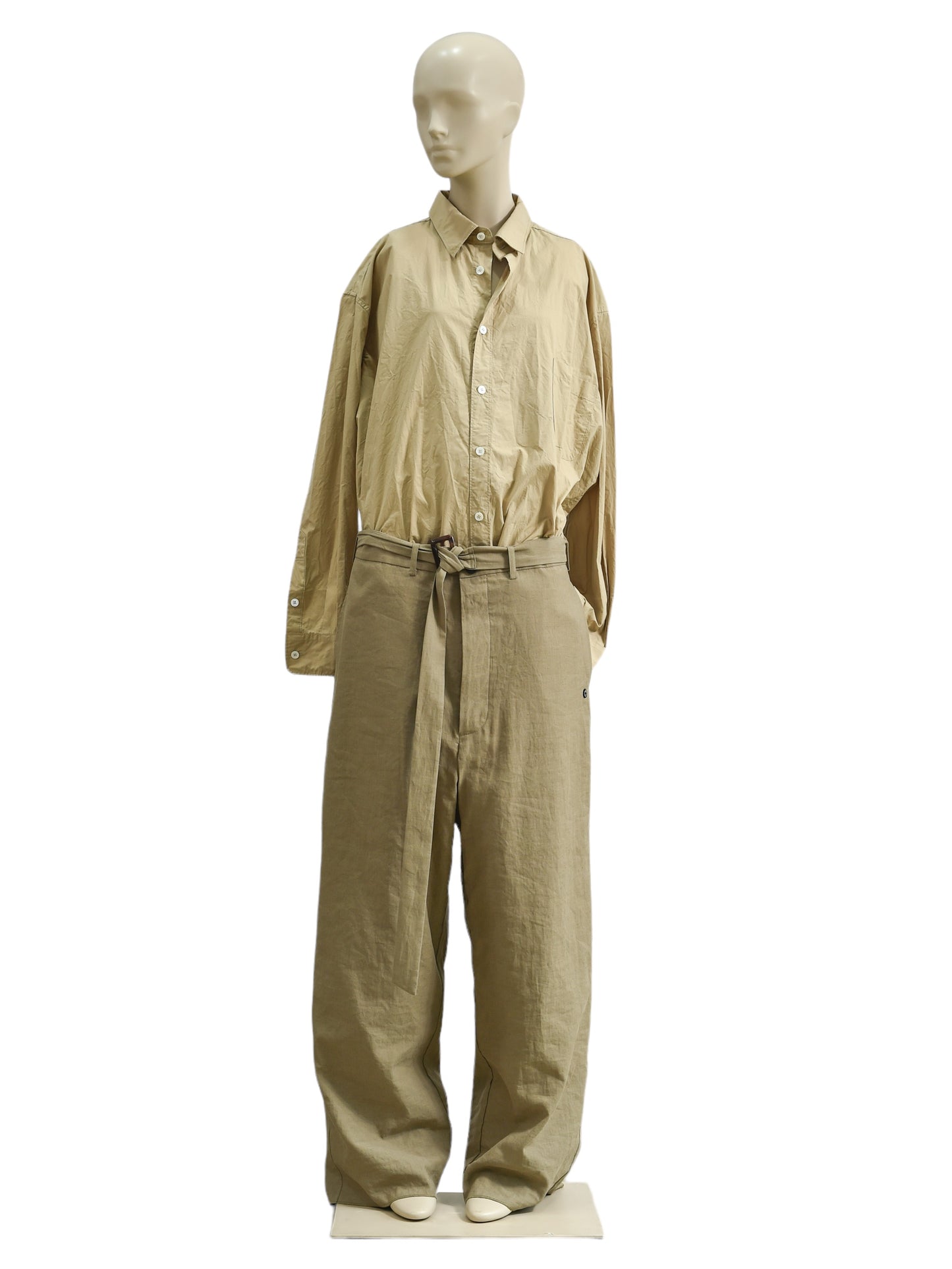 BORN STRAIGHT LONG PANTS KHAKI