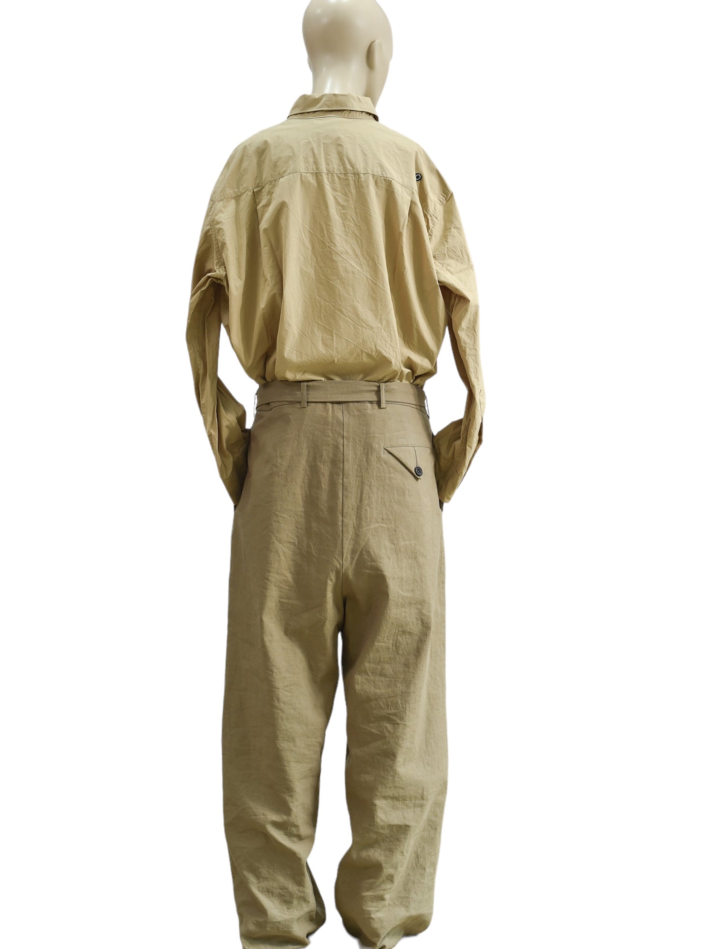 BORN STRAIGHT LONG PANTS KHAKI