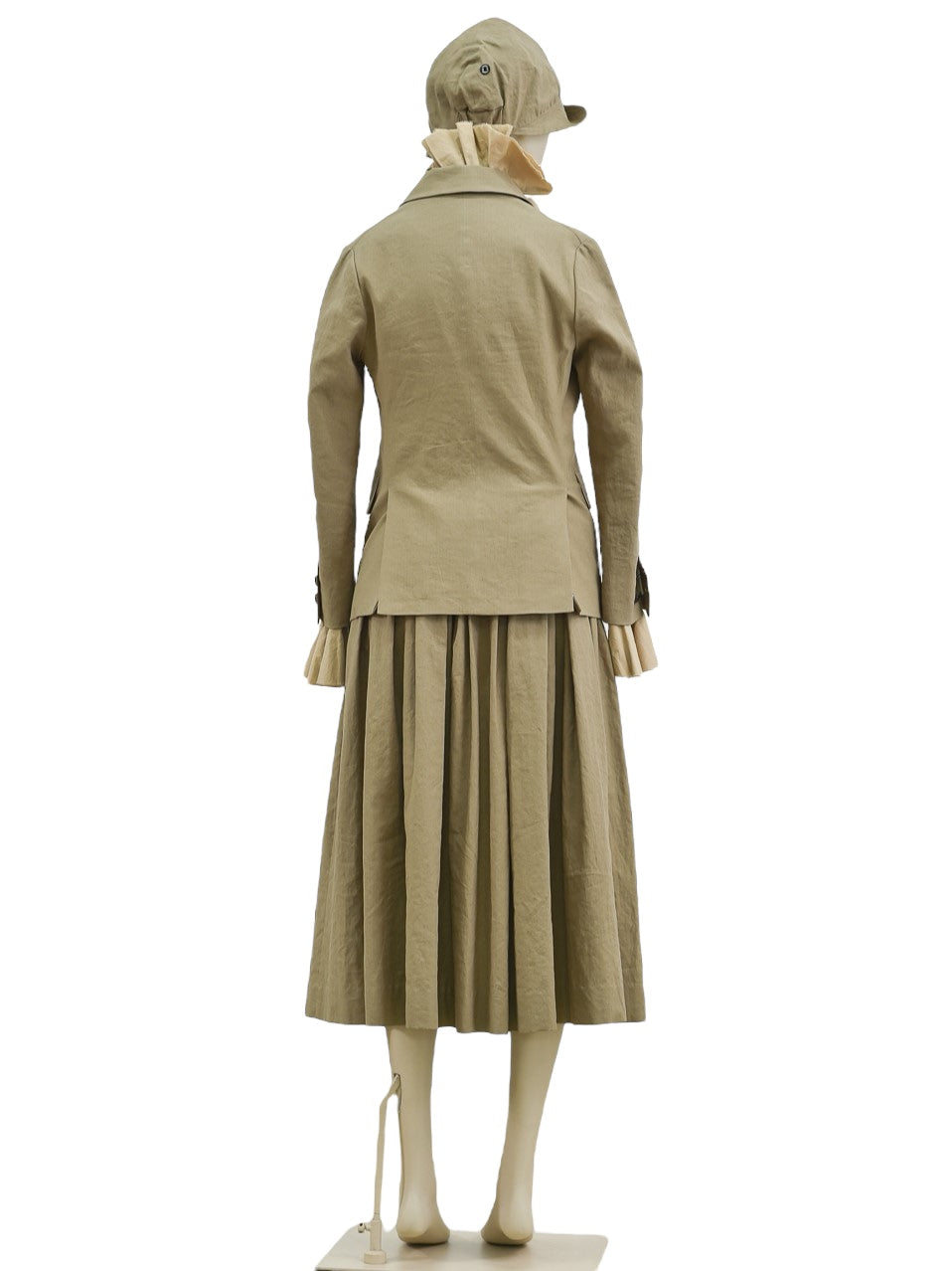 BORN SINGLE SHORT JACKET KHAKI
