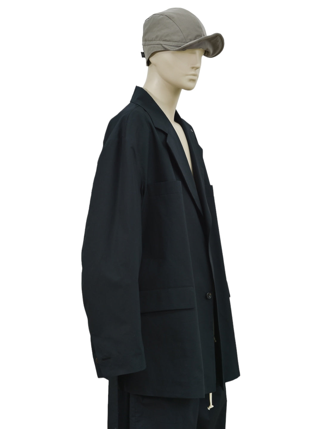 DAN BELTED JACKET BLACK