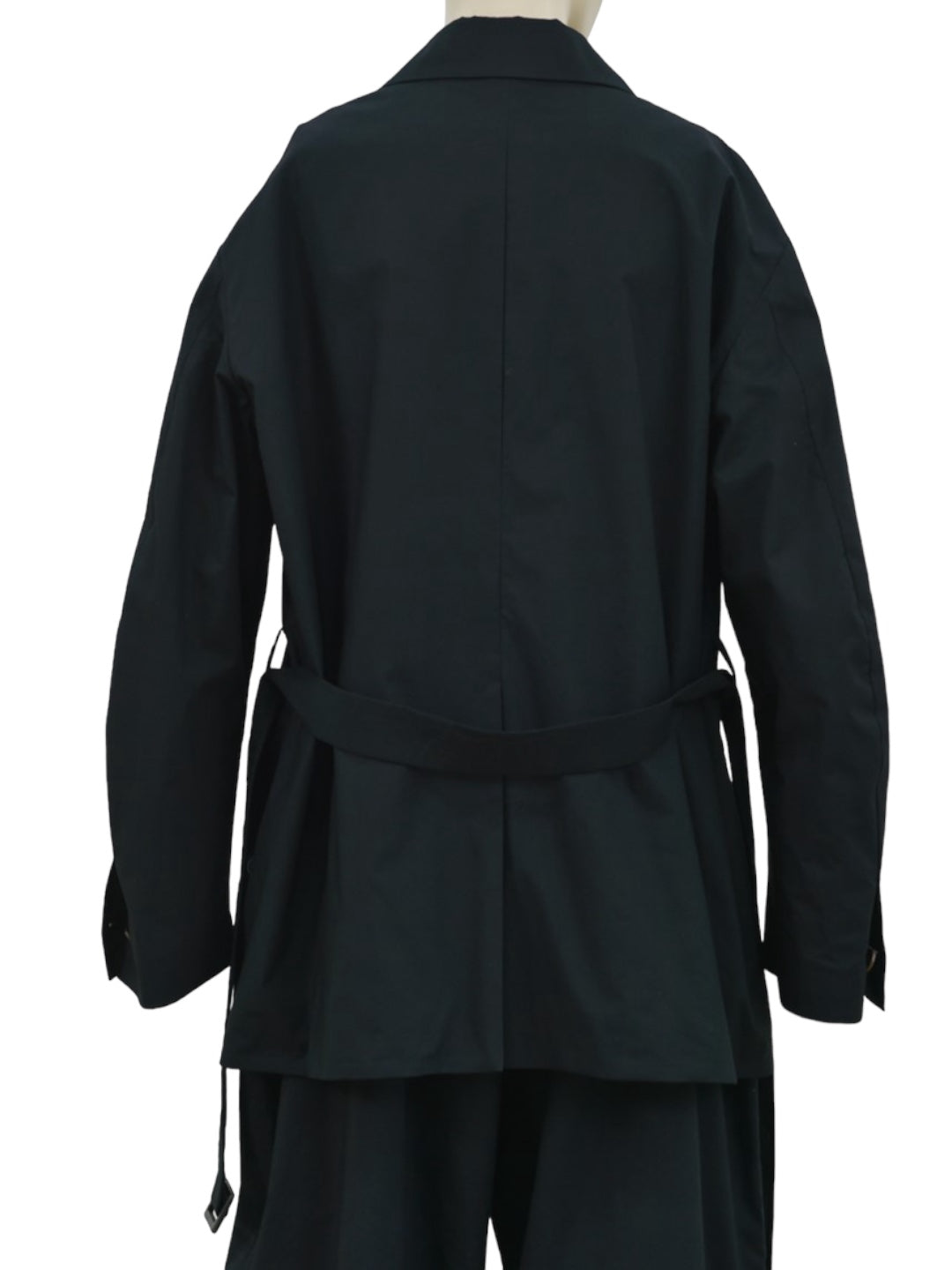 DAN BELTED JACKET BLACK