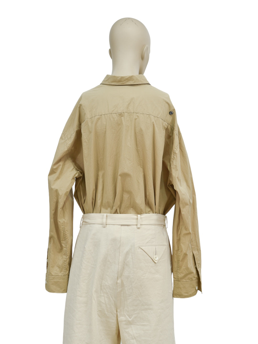 LUCY OVERSIZED SHIRT BEIGE