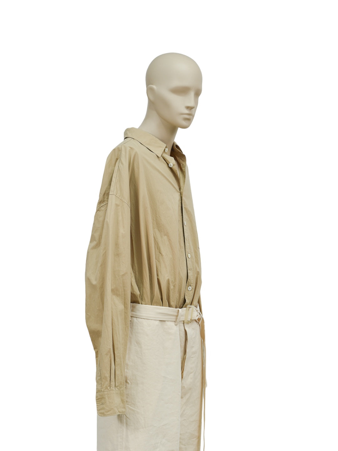 LUCY OVERSIZED SHIRT BEIGE