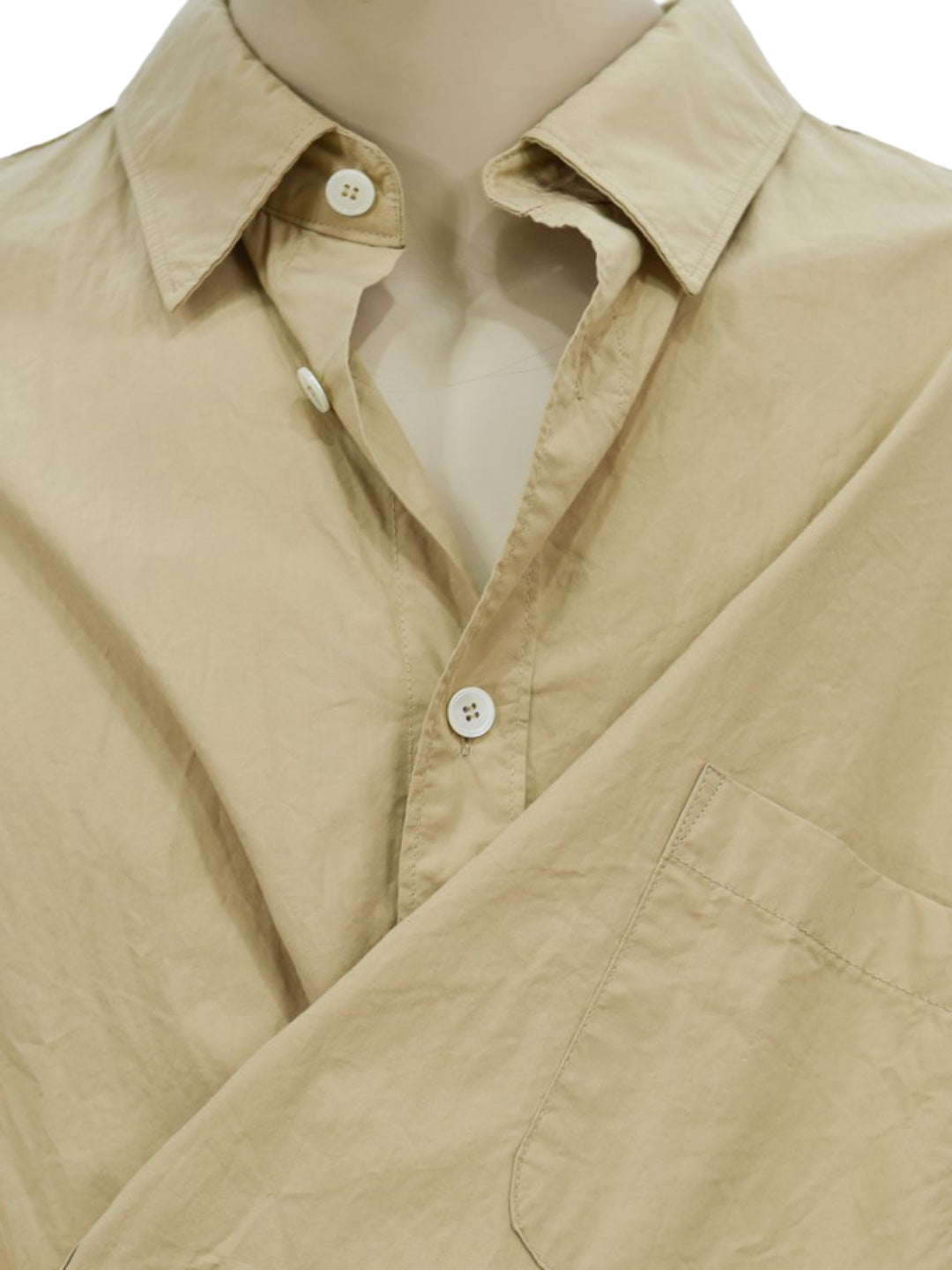 LUCY OVERSIZED SHIRT BEIGE