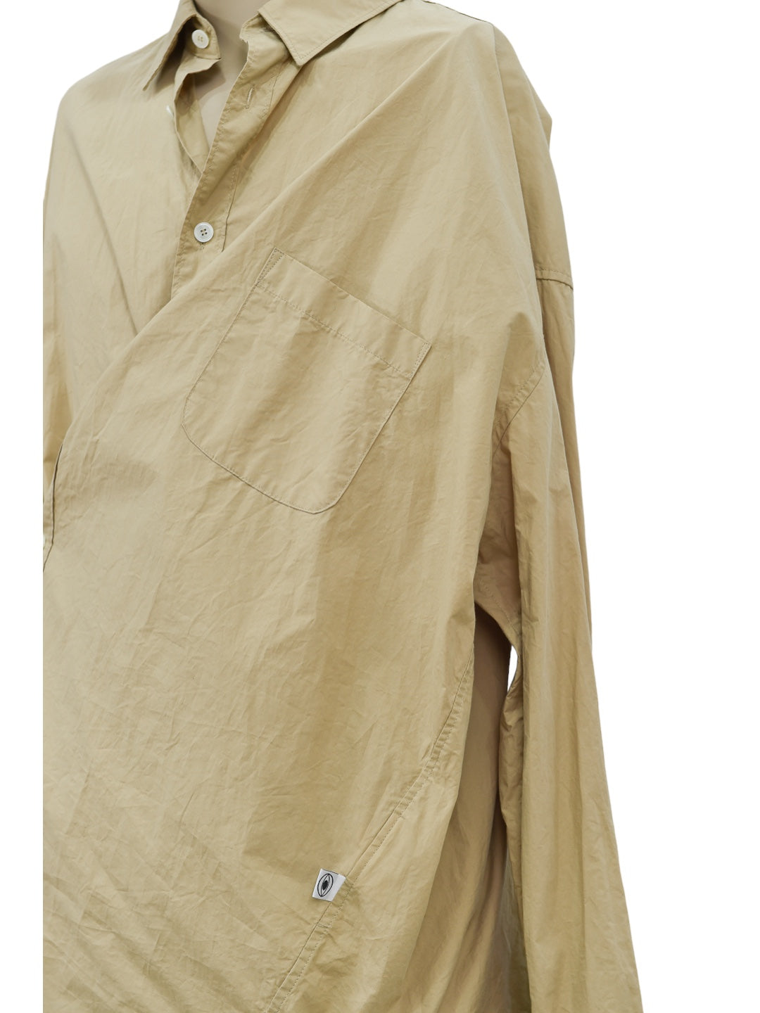LUCY OVERSIZED SHIRT BEIGE