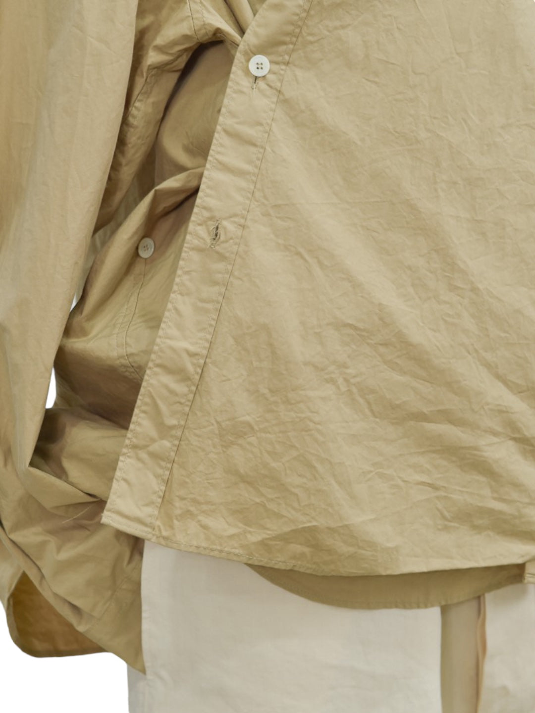 LUCY OVERSIZED SHIRT BEIGE