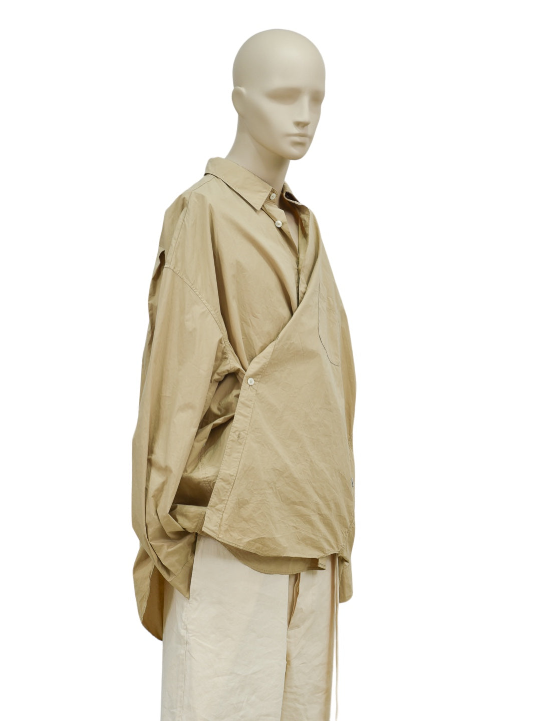 LUCY OVERSIZED SHIRT BEIGE