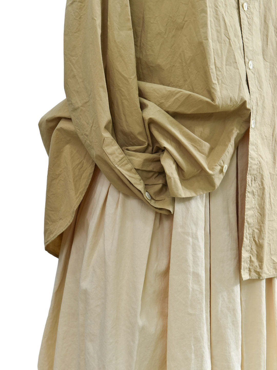 LUCY OVERSIZED SHIRT BEIGE