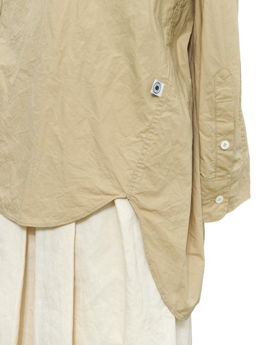 LUCY OVERSIZED SHIRT BEIGE