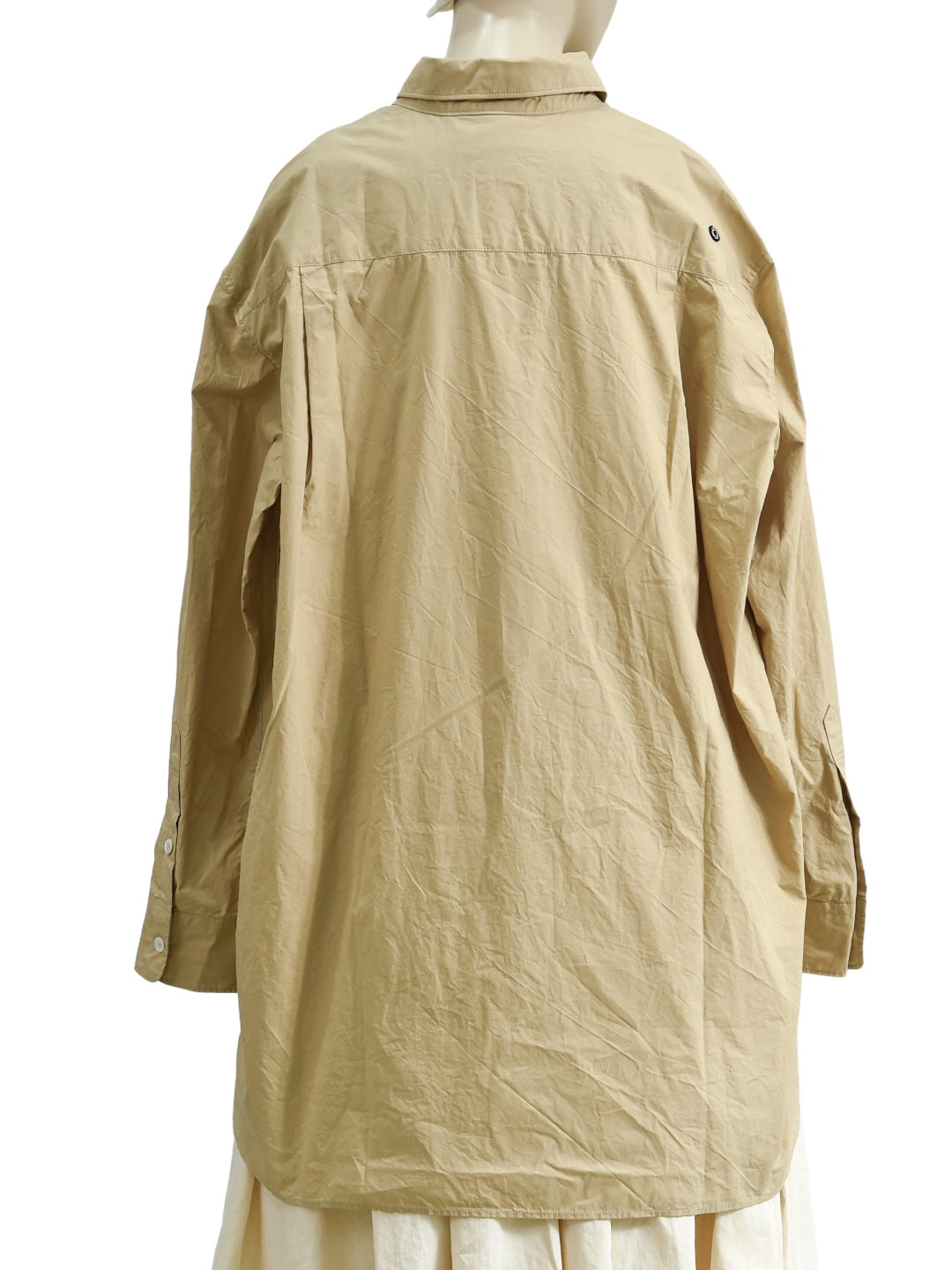 LUCY OVERSIZED SHIRT BEIGE