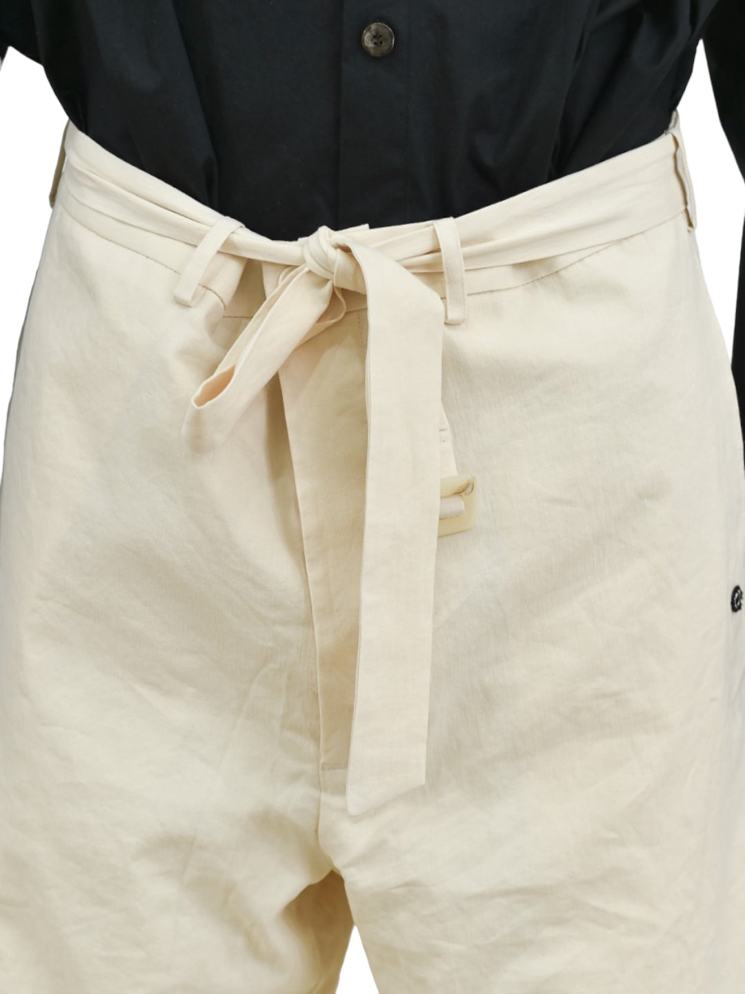BORN STRAIGHT LONG PANTS IVORY