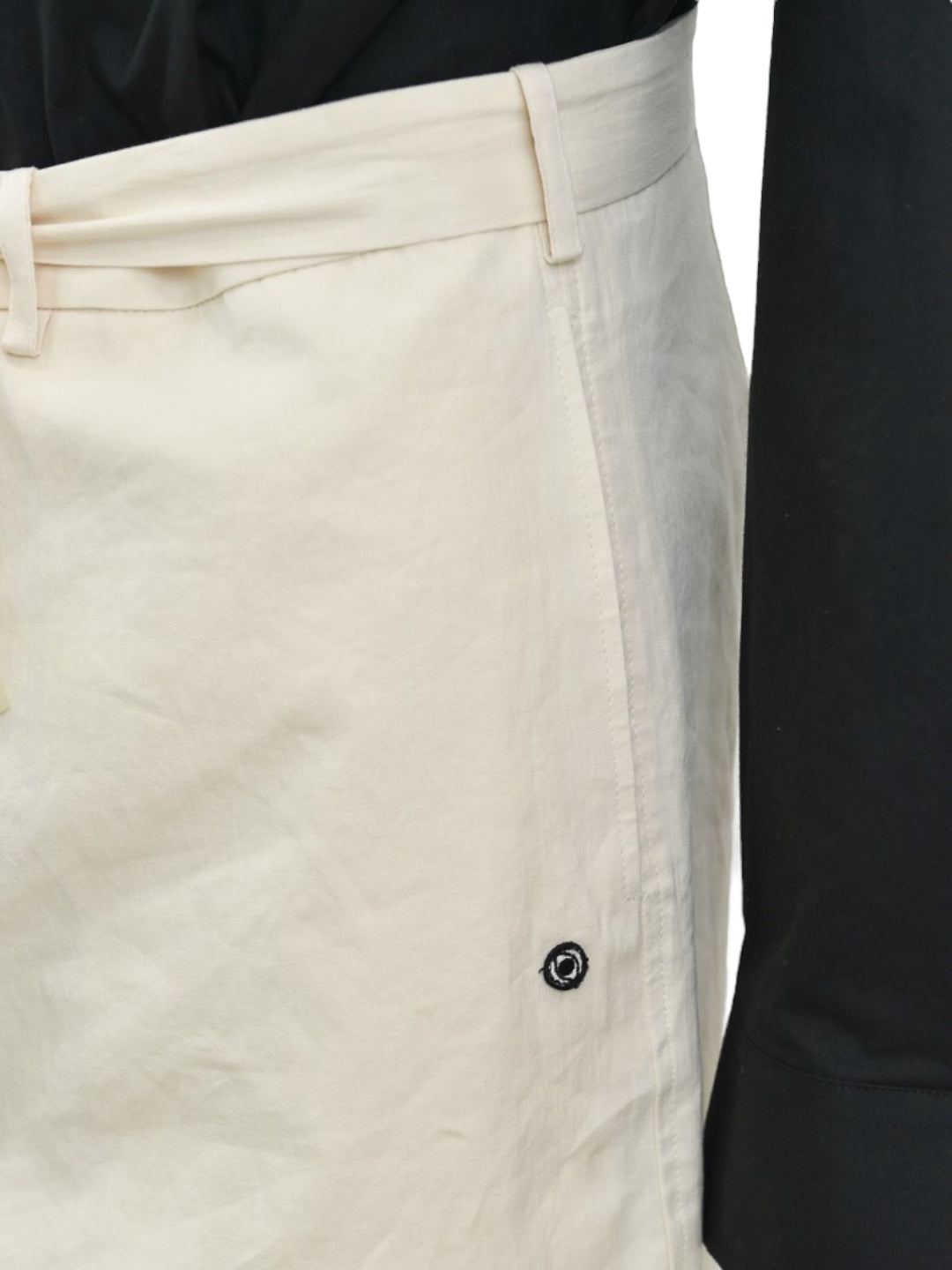 BORN STRAIGHT LONG PANTS IVORY