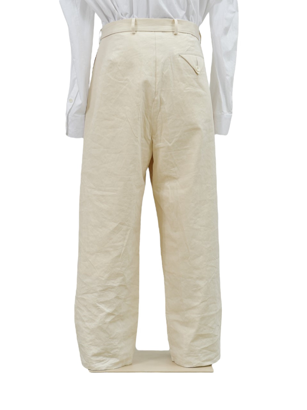 BORN STRAIGHT LONG PANTS IVORY