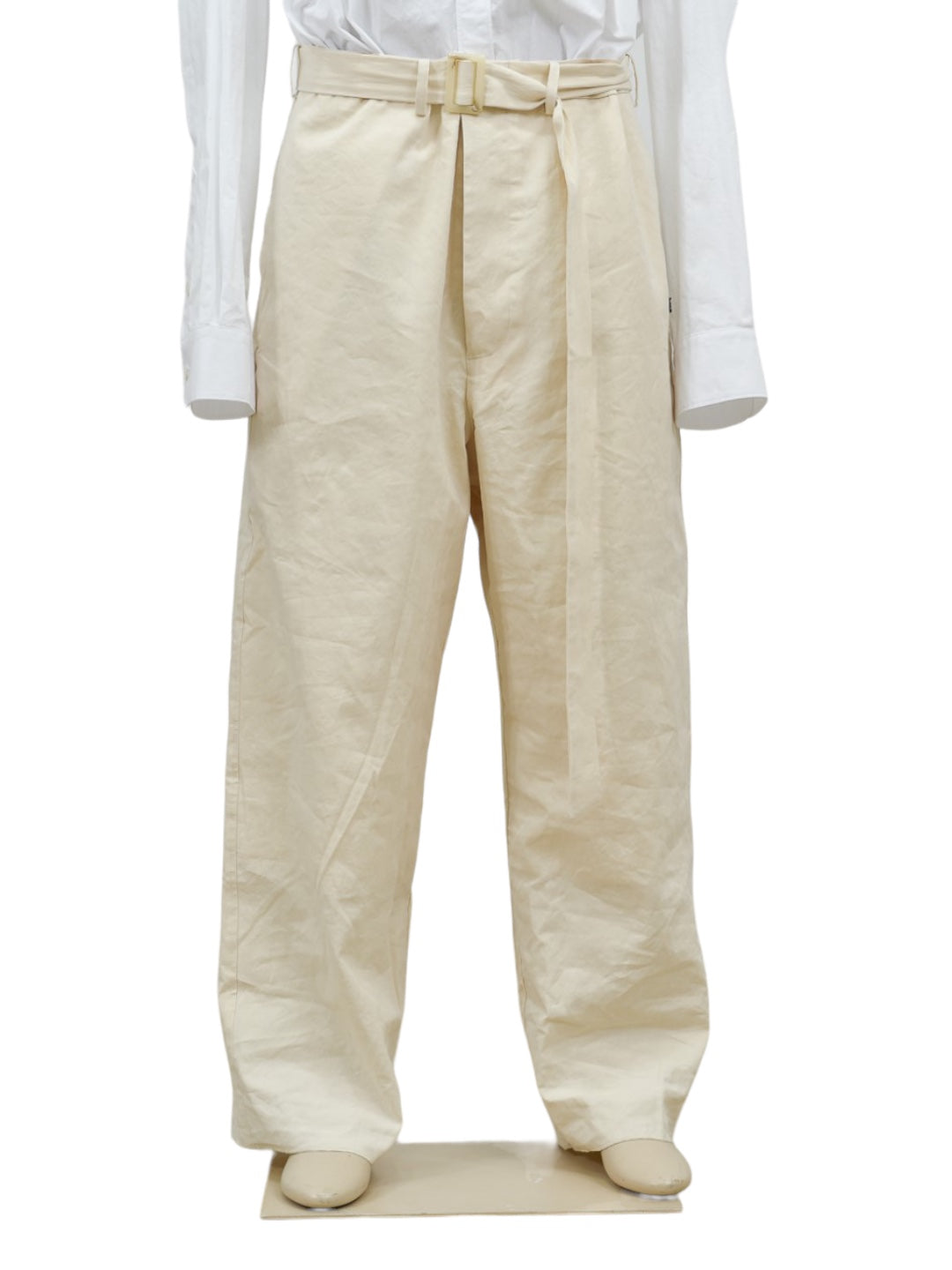 BORN STRAIGHT LONG PANTS IVORY