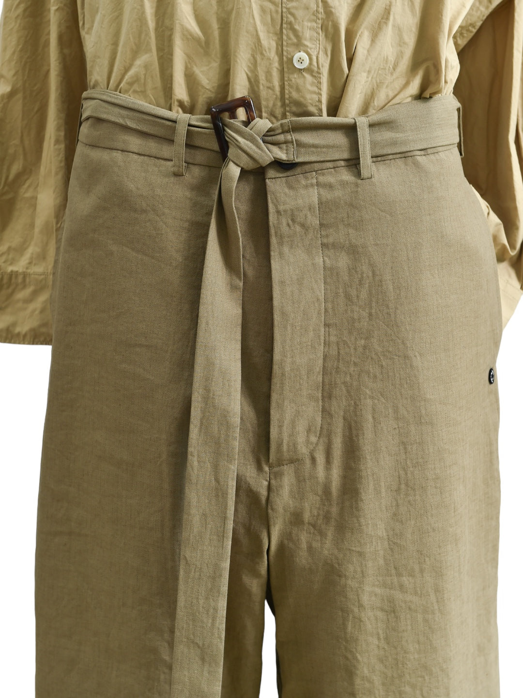 BORN STRAIGHT LONG PANTS KHAKI