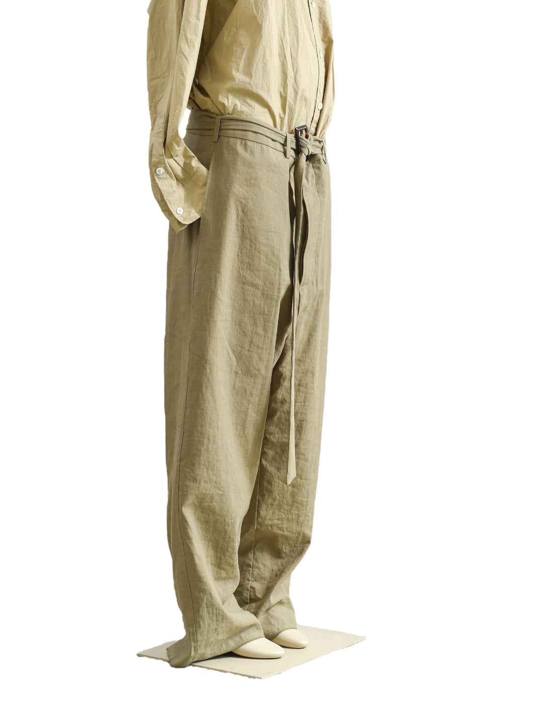 BORN STRAIGHT LONG PANTS KHAKI
