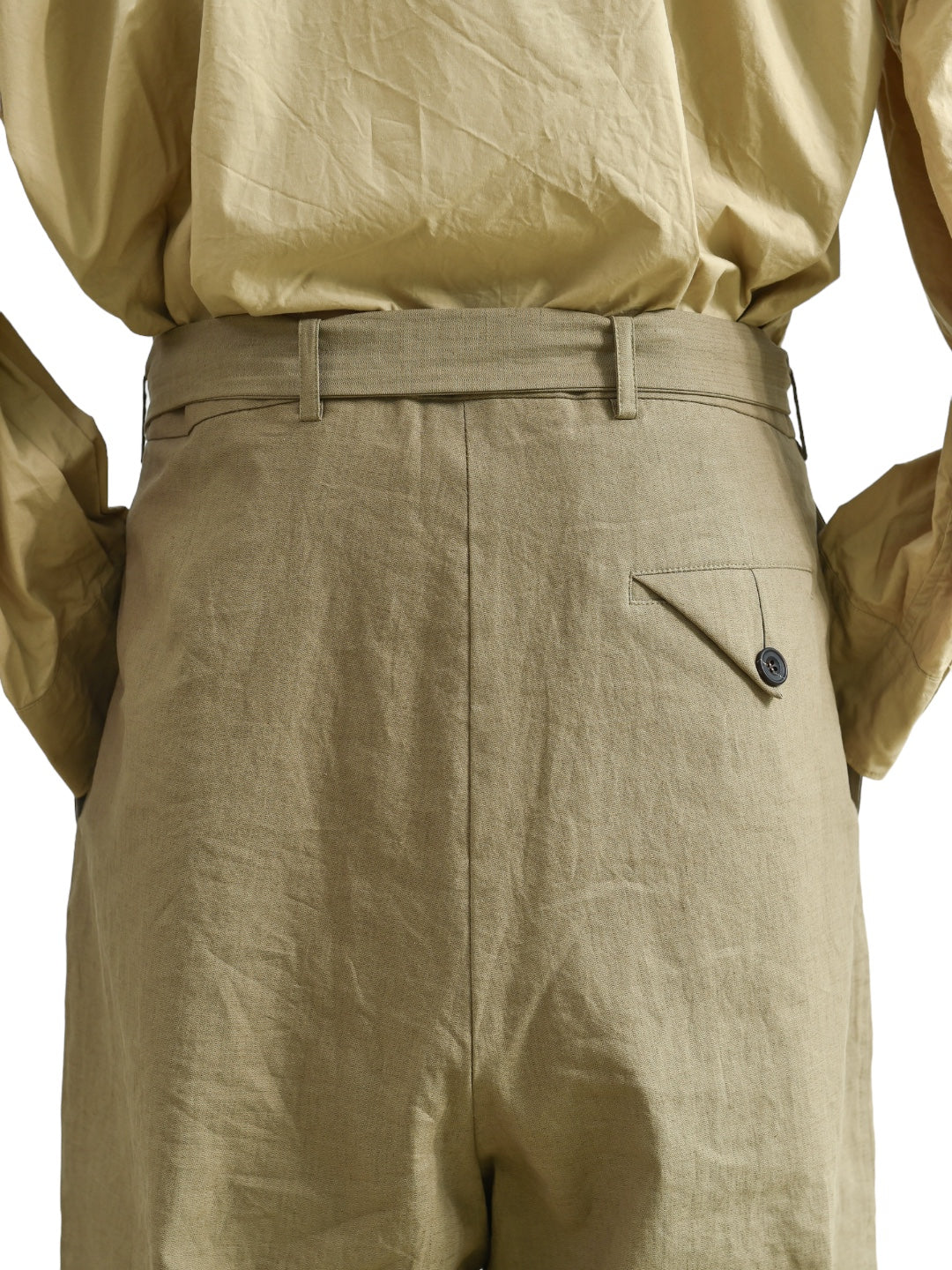 BORN STRAIGHT LONG PANTS KHAKI