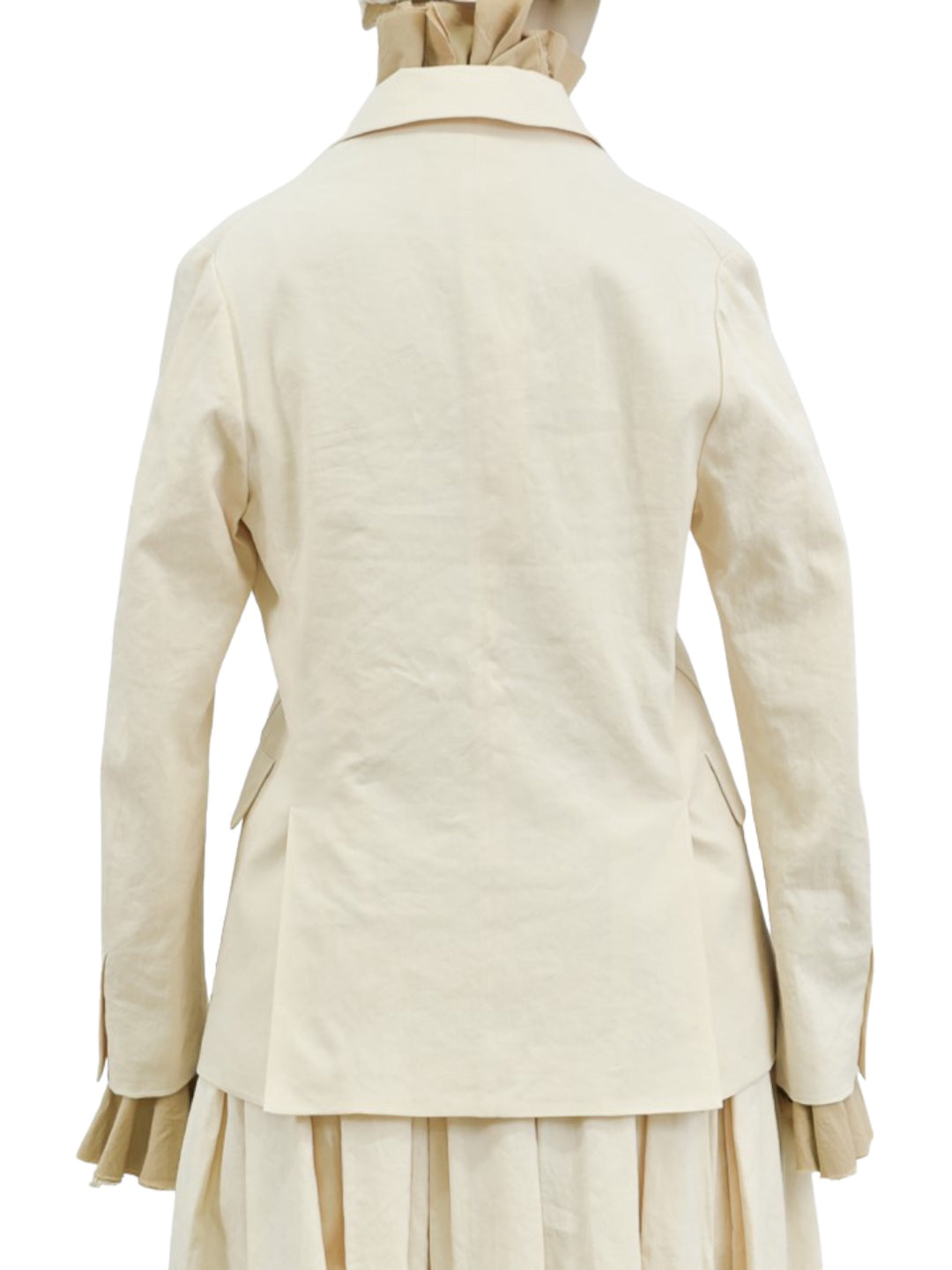 BORN SINGLE SHORT JACKET IVORY