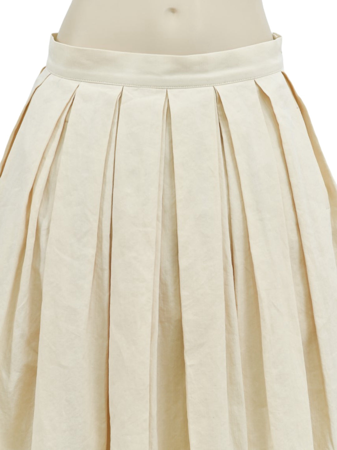 BORN TUCK SKIRT IVORY