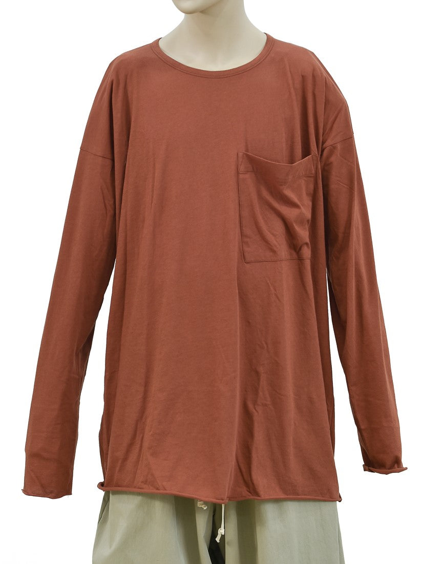STELLAR POCKET T-SHIRT RUST