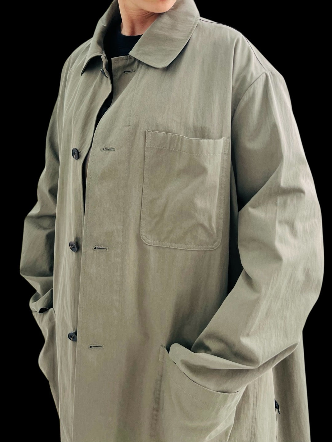 GARDENING LONG WORKING COAT KHAKI