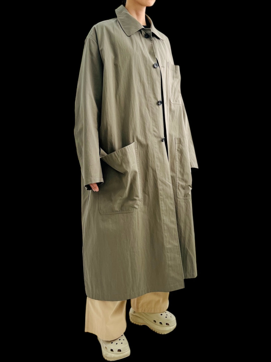GARDENING LONG WORKING COAT KHAKI