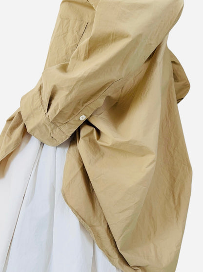 LUCY OVERSIZED SHIRT BEIGE