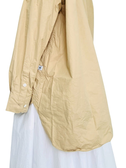 LUCY OVERSIZED SHIRT BEIGE