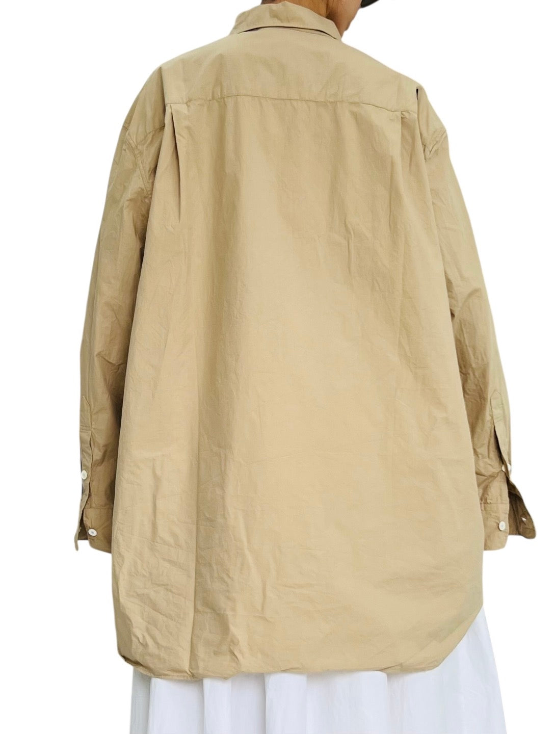 LUCY OVERSIZED SHIRT BEIGE