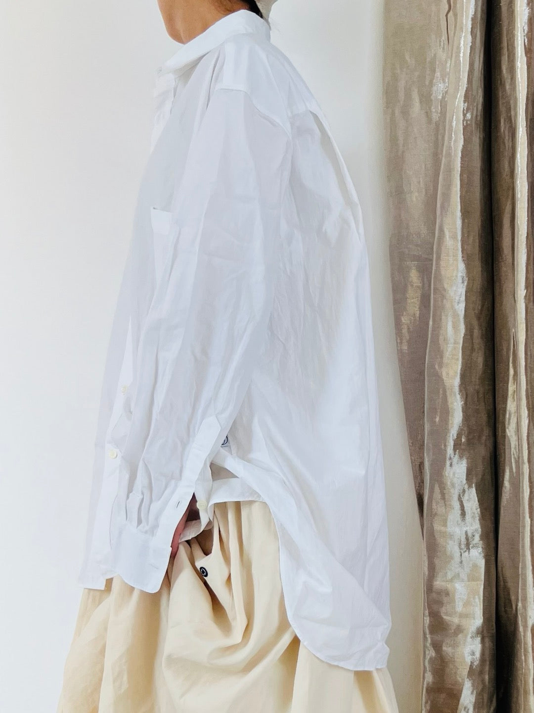 LUCY OVERSIZED SHIRT WHITE