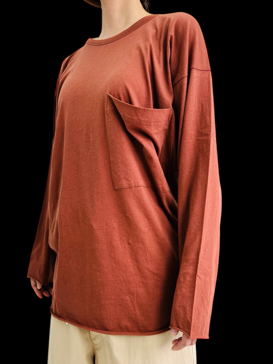 STELLAR POCKET T-SHIRT RUST