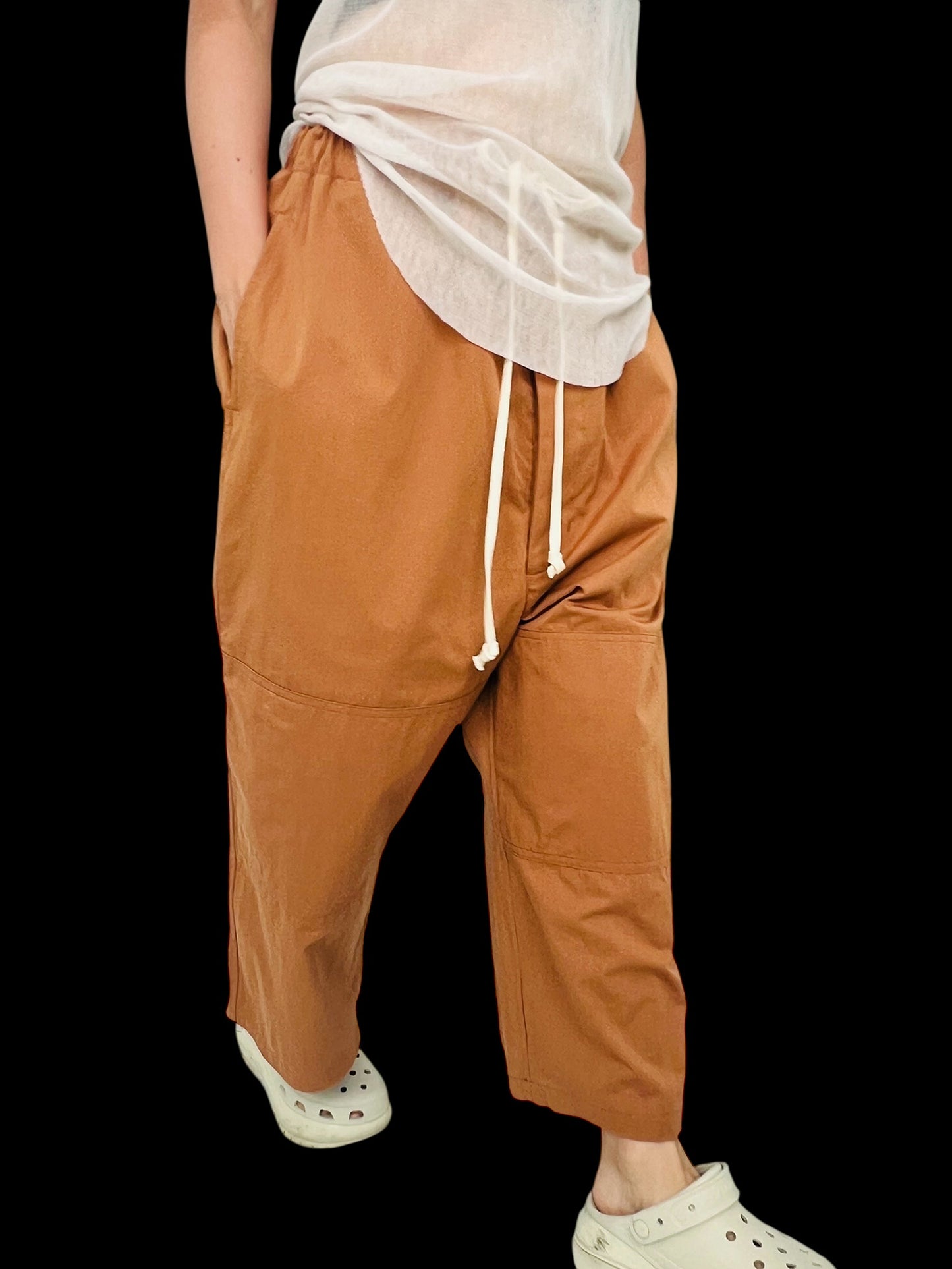 ADAM STRING PANTS OCHER