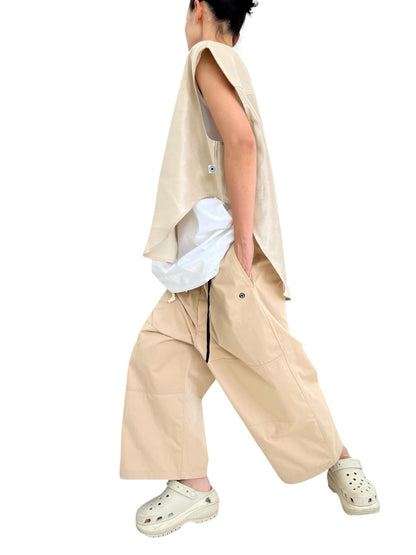 ADAM STRING PANTS SAND