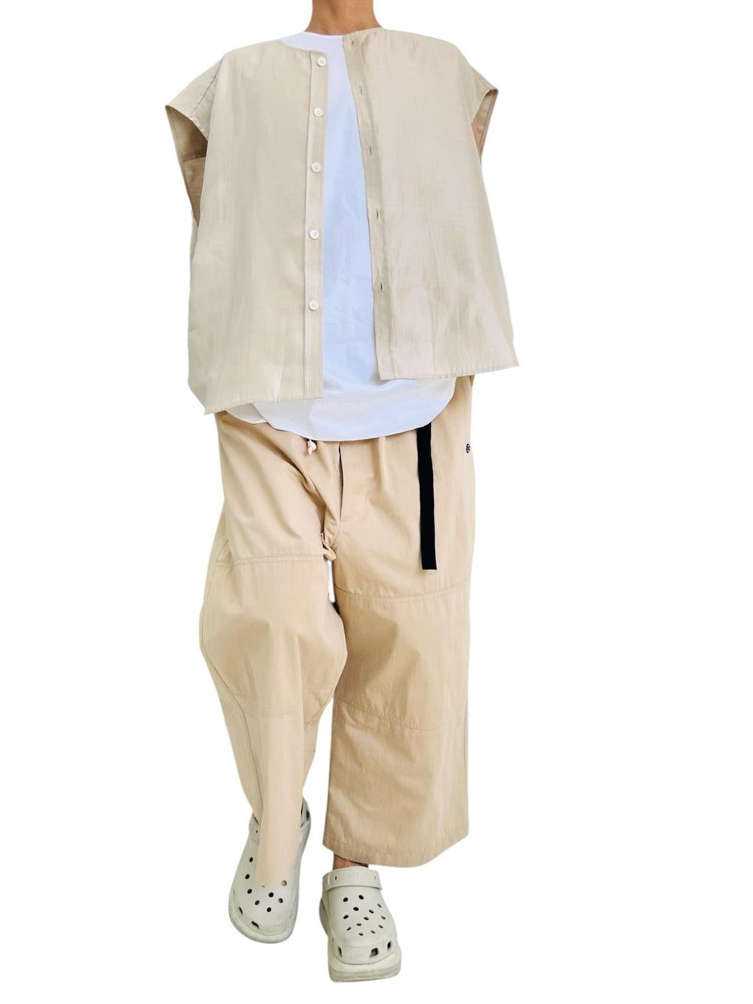 ADAM STRING PANTS SAND – LOOLA KOOLA