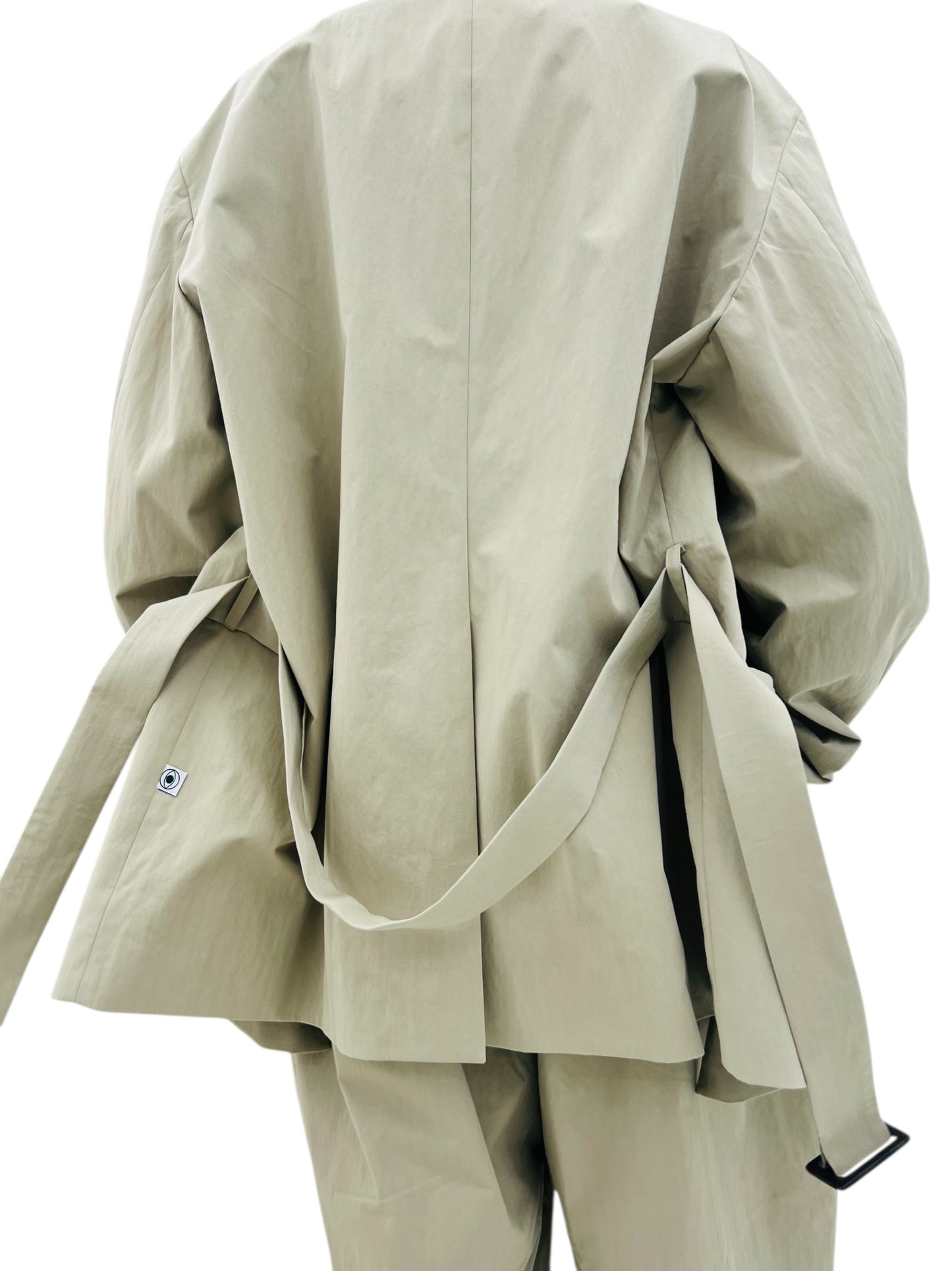 MENTOR BELTED JACKET KHAKI