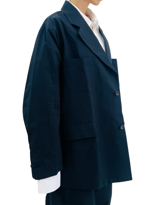 DAN BELTED JACKET BLACK