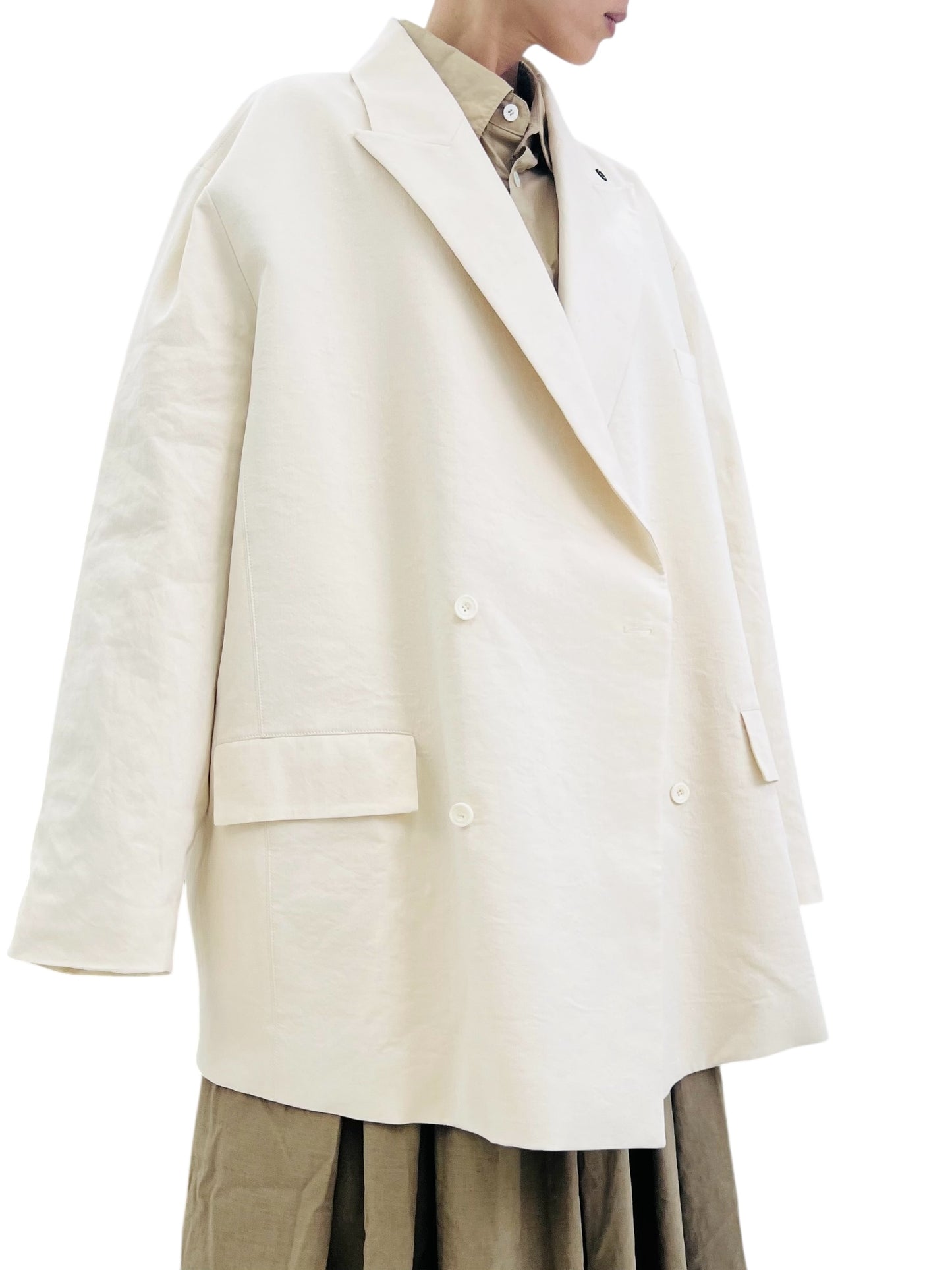 BORN DOUBLE JACKET IVORY