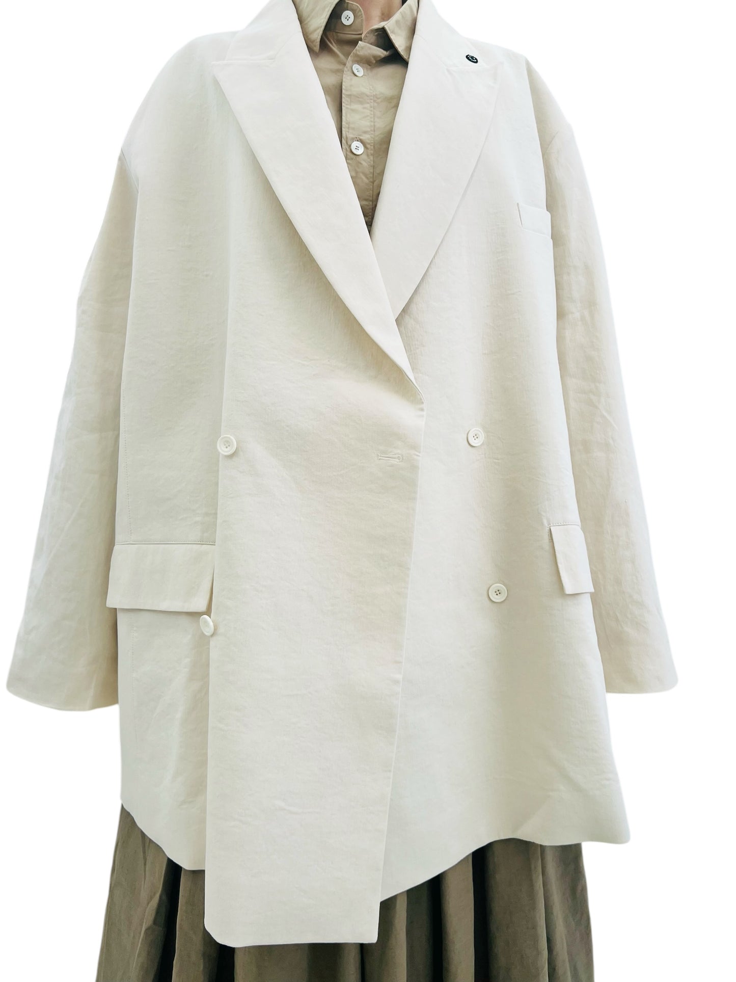 BORN DOUBLE JACKET IVORY