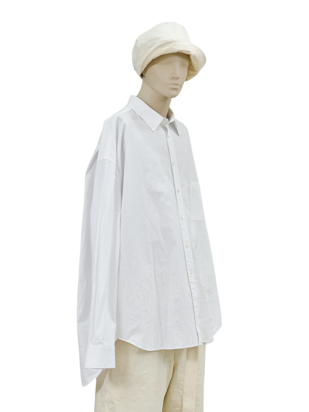 LUCY OVERSIZED SHIRT WHITE