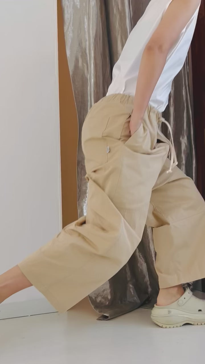 ADAM STRING PANTS SAND – LOOLA KOOLA